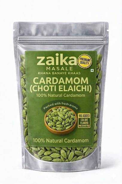 zaika masale Green Cardamom (Choti Elaichi) | 100% Natural Premium Whole