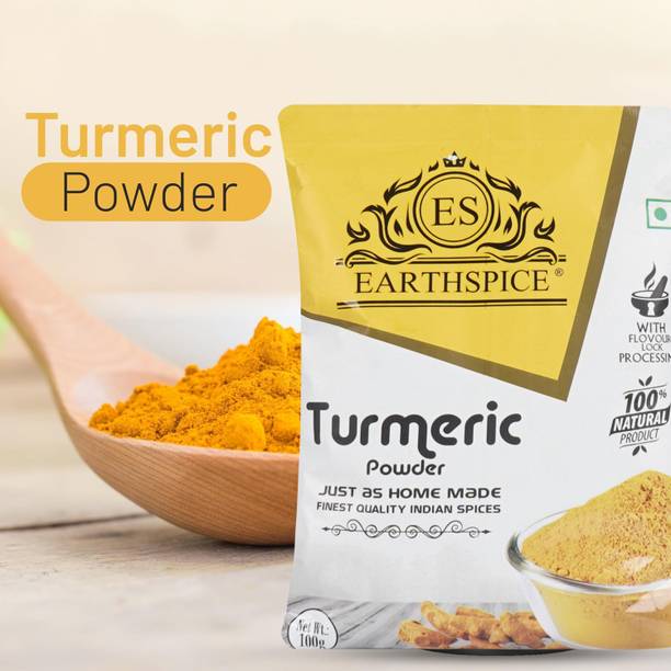 Earth Spice Turmeric Powder 100g 100% Natural Pure | Home-Made Style Turmeric Powder