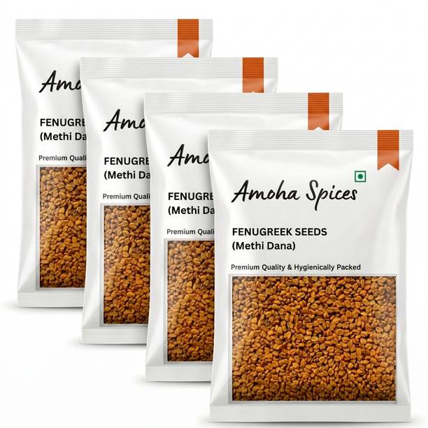 Amoha Spices Methi Dana Small (Fenugreek Seeds) Rajasthani special