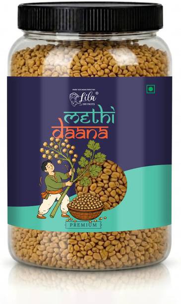 lila dry fruits Methi Dana 100 Gms Fenugreek Seeds