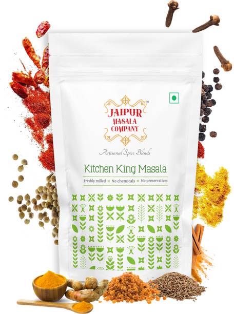 JAIPUR MASALA COMPANY Kitchen King Masala|0 Preservatives, 25 Premium Spices,100% Natural (100 gm)