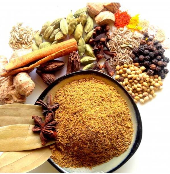 FreshTrain Garam Masala Powder | Whole Spice Khada Garm Masala Powder |100% Fresh & Organic