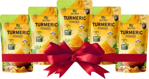 Spice Truck Shelam Turmeric Powder [100% Natural, No Preservatives] Pack of 5