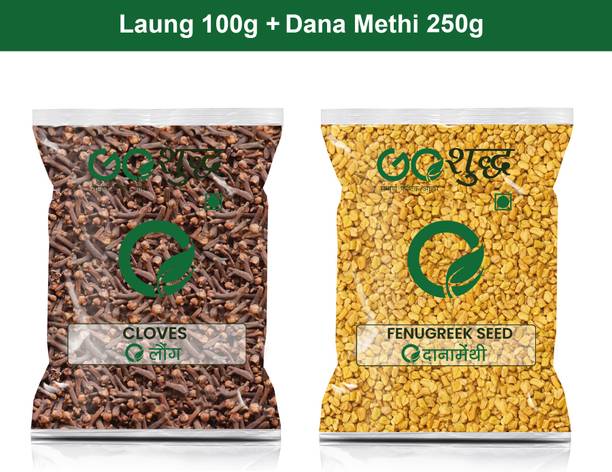 Goshudh Dana Methi 250gm & Laung 100gm Combo Pack 350g