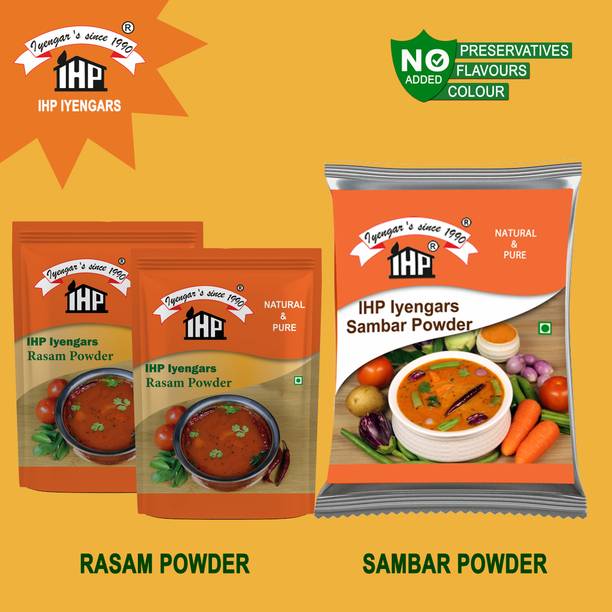 IHP Rasam Powder 100G Pack of 2 & Sambar Powder 200G Pack of 1