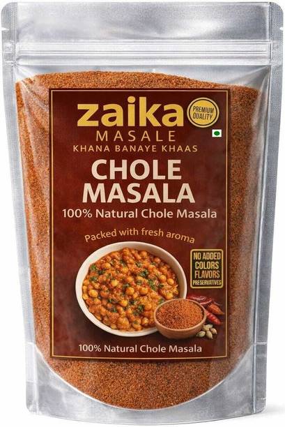 zaika masale Chole Masala 50g No Preservatives Fresh & Spicy Taste