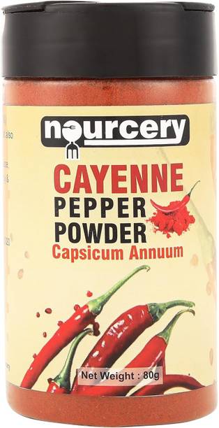 Nourcery Cayenne Pepper Powder (80gm), Capsicum Annuum
