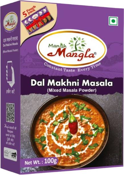 Manish Mangla Dal Makhni Masala 100g | Authentic Indian Spice Mix | Rich Creamy Dal