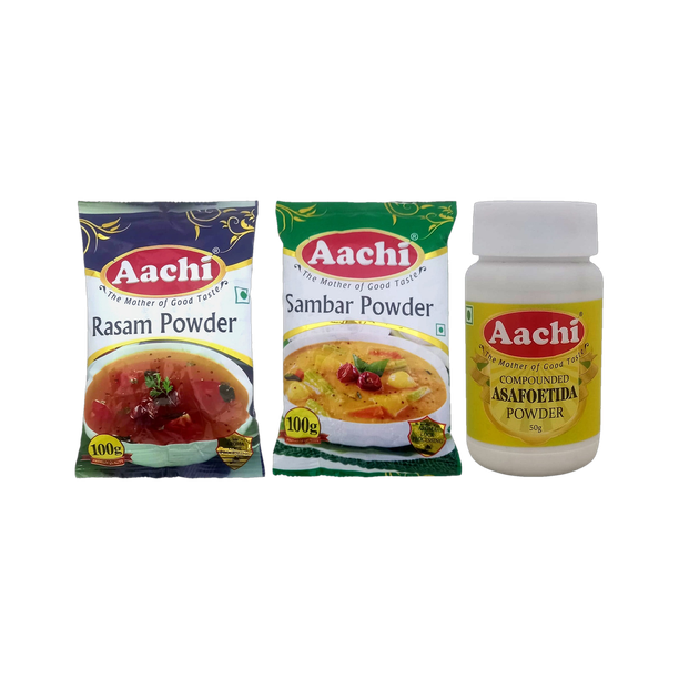 Aachi Rasam, Sambar, Asafoetida Powder