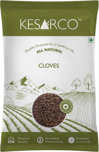 KESARCO Premium Clove (Laung) 500g | Whole Spices | Strong Aroma & Rich Flavor Clove