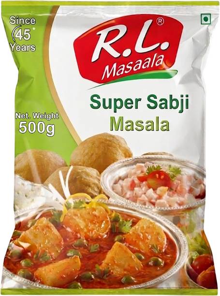 R.L. Masala Super Sabji Masala Powder 500g Pouch | Premium Blend Spice Mix | Rich Aroma