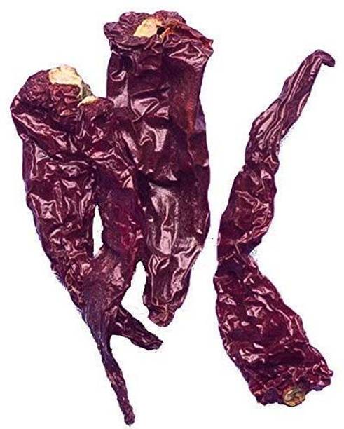 Roods Fresh Kashmiri Red Chilli Whole Dried/Sukhi Lal Mirch)/Stemless/Medium Spicy