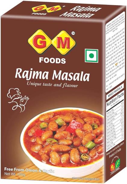 GM FOODS Rajma Masala Powder 100g Ideal for Dhaba Style North Indian Rajma Chawal