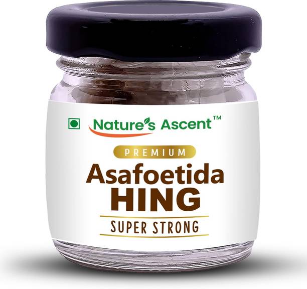 Nature's Ascent Premium Asafoetida (Hing) - Super Strong | No Flour, Additives, & Fillers