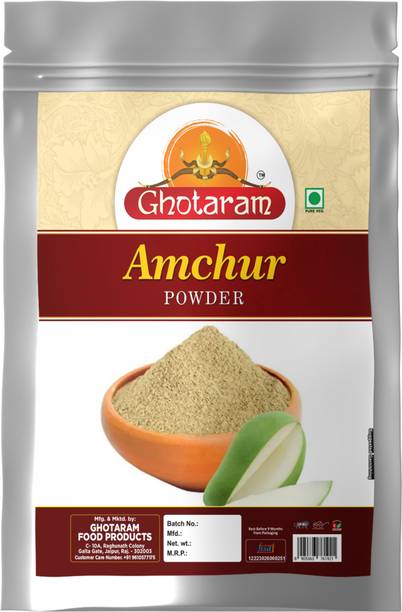 GHOTARAM Amchur Powder / Dry Mango / Maanga Podi / Aamchur Amchoor Powder-150Gx1Pk