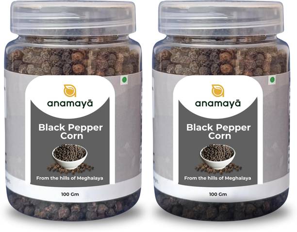 Anamaya Black Pepper Whole | Sabut Kali Mirch | Meghalaya Special