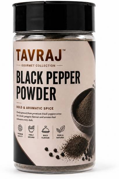 tavraj Black Pepper Powder | Ground Black Pepper | Premium Indian Spice