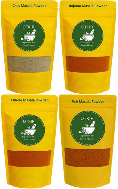 Otkir Home Made Chat Masala Rajama Masala Chhole Masala Fish Masala Powder Combo