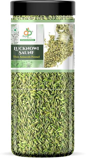 Organic Purify Thin Aniseed (Lucknowi Vilayati Saunf) Fennel Seeds|Green Fennel Seeds[Jar Pack]