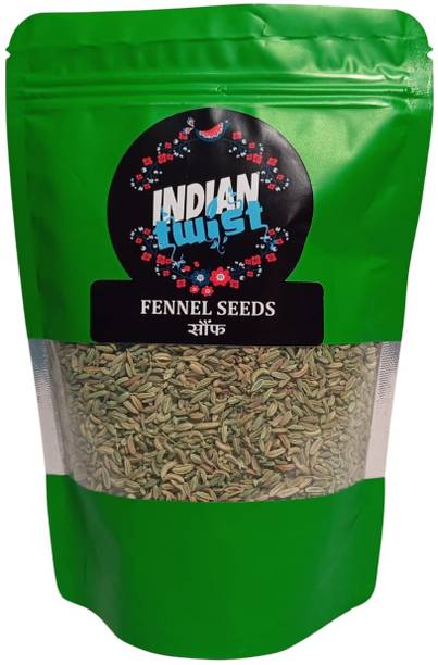 IndianTwist Fennel Seeds (Saunf) Natural & Aromatic for Cooking, Digestion & Mouth Freshener