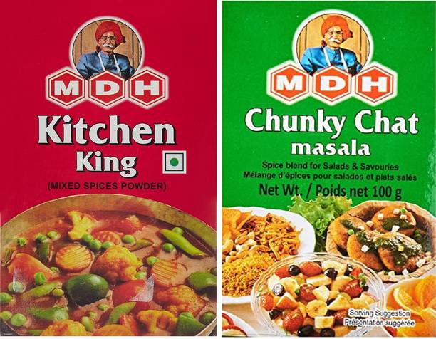 MDH Kitchen King & Chunky Chat Masala