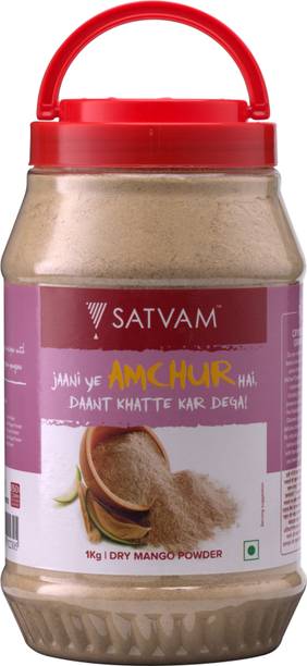 Satvam Dry Mango/Amchur Powder, 1kg Jar