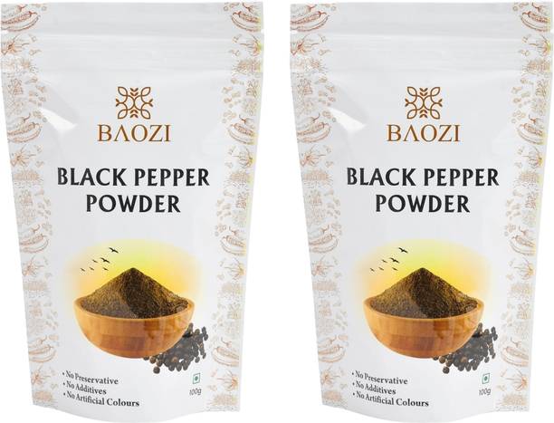 BAOZI Black Pepper Powder | Pack of 2