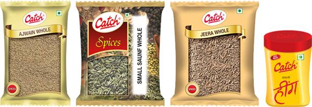 कैच Ajwain, Fennel, Jeera, Hing Combo