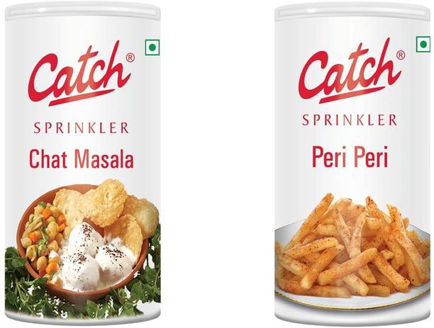 Catch CHAT MASALA 100GRAMS AND PERI PERI 90GRAMS