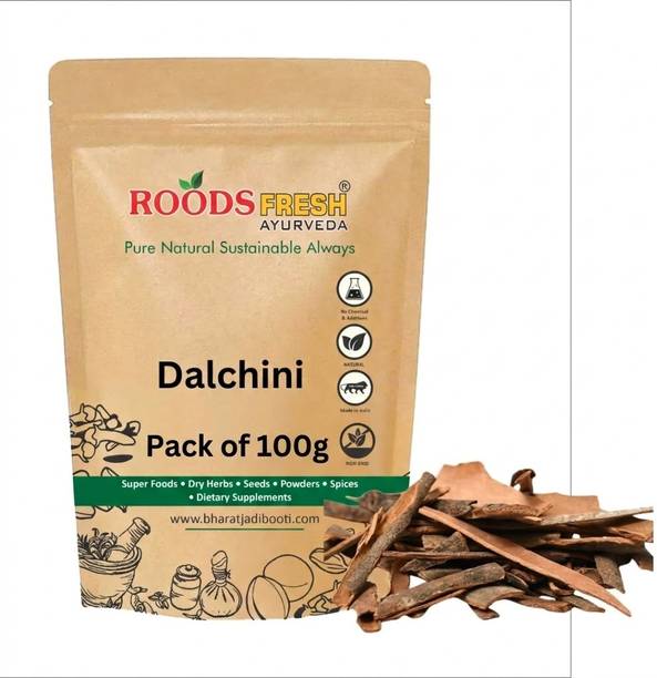 Roods Fresh Dalchini Sticks 100g | 100% Pure & Natural Cinnamon Sticks