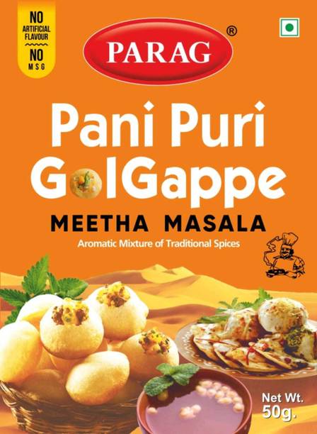 Parag Pani Puri Golgappa Mitha Masala 100 gm with free Tikha Masala 50g