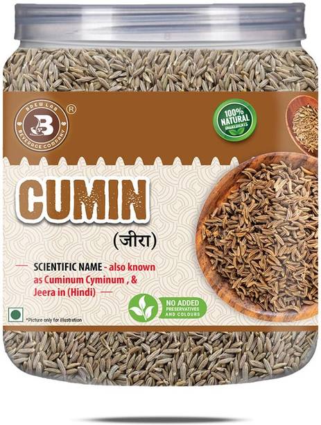 Brew Lab Cumin Seeds (Sabut Jeera) | Perfect Spice for Cooking and Ayurvedic Remedies |