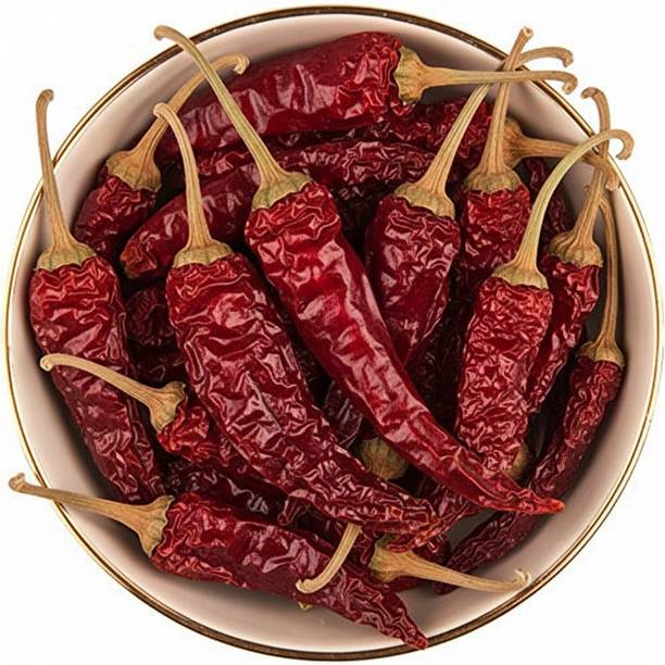 Notlih Kashmiri Red Chilli Whole (Premium Quality, Mild Heat & Rich Color)