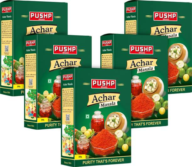 Pushp Brand Achar Masala Premium Blend of Traditional Spices | Ready-to-Use Pickle Mix