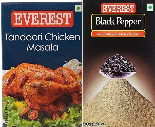 EVEREST Tandoori Chicken Masala +Black pepper Masala