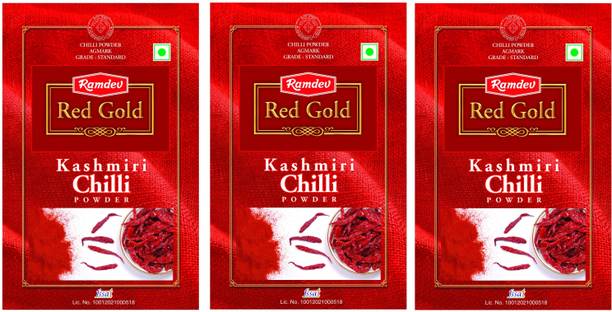 Ramdev Red Gold, Kashmiri Chilli Powder,