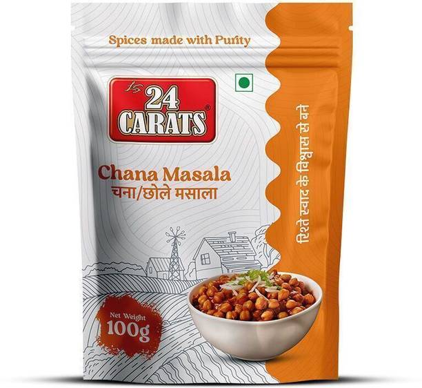 24 carats Chana Masala | Chhole Masala Blend for Rich, Authentic Gravy