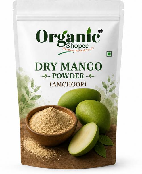 organic shopee Dry Mango Powder (Amchur), Spice Powder, cooking masala, chaat masala