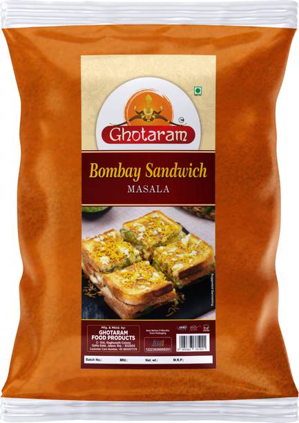 GHOTARAM Bombay Sandwich Masala Spice Up Your Sandwich with Delicious Masala-190Gx1Pk