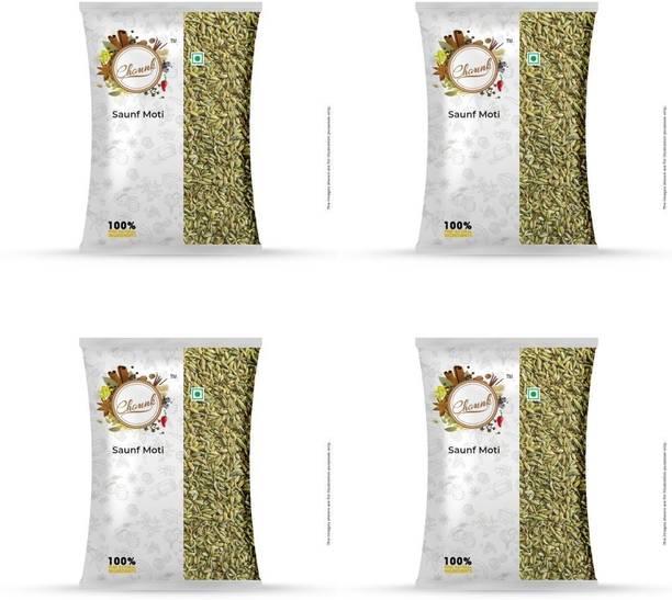 CHOUNK Fennel Seeds Big | Souff/Saunf/Variyali | Whole Moti Souff