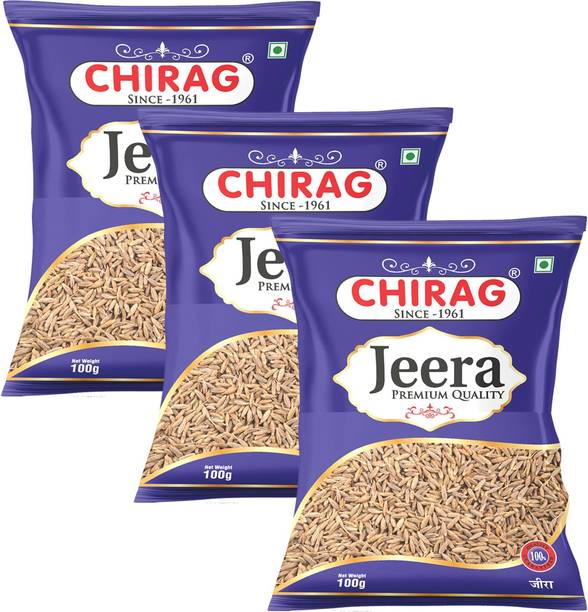chirag Cumin Seeds Whole (Saboot Jeera) 300g -