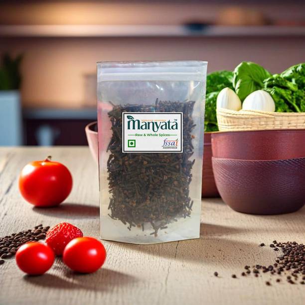 manyata Premium Extra Bold Black Cloves, Laung, Sabut laung, Cloves Whole, 300 gm