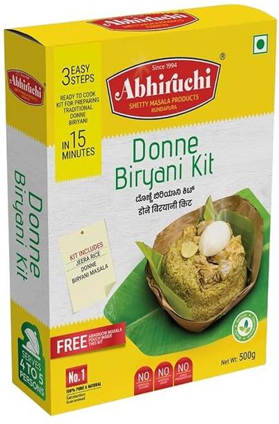 Abhiruchi Traditional Donne Biryani Masala Kit Ready-to-Cook Masala Kit for Flavorful