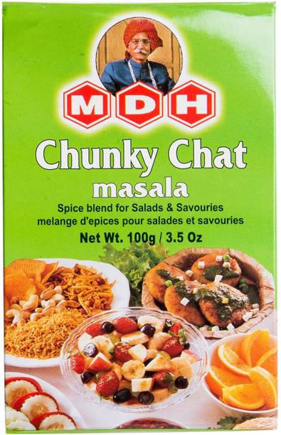 MDH Chat Masala Powder for Fruit Chat, Salad, Bhel, Snacks & Street Style Recipes