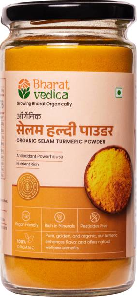 Bharat Vedica Organic Selam Turmeric Powder (Haldi)