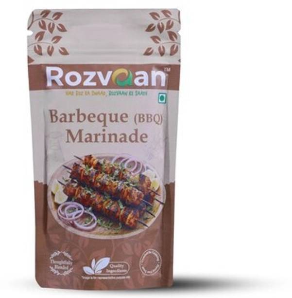 Rozvaan Barbeque Marinade | 1-Min Mix | Smoky BBQ for Paneer, Chicken & Soya