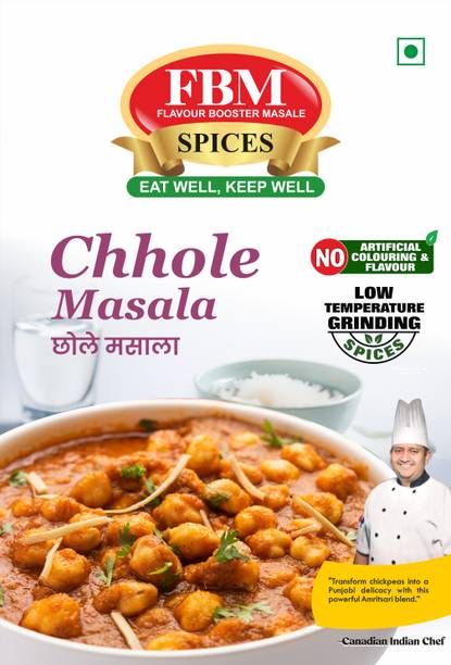 FBM Flavour Booster Masale FBM Chhole Masala 100g, No Added Color, Authentic Flavor