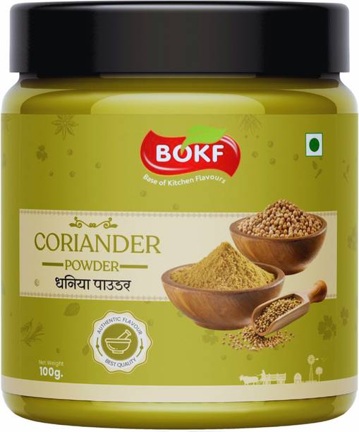 BOKF Premium Organic Freshly Grinded Coriander Powder (Dhaniya Powder ) Pack of