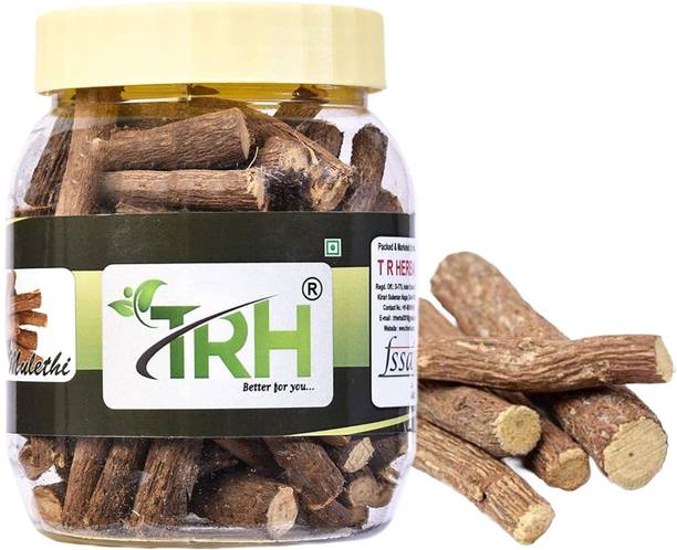 TRH Mulethi Stick For Eating - yashtimadhu/Licorice Roots for Throat