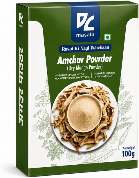 DC Masala - Amchur Powder (100g) | Dried Raw Mango Aamchur | Tangy, No Fillers, Pure